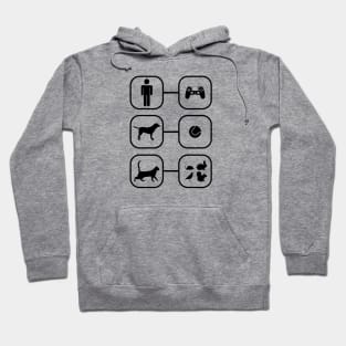 We're All Gamers - Inverted Hoodie